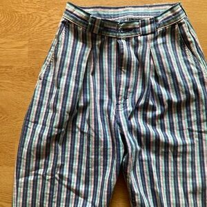 Vintage Buffalo Junction Plaid Blue and Pink Pants
